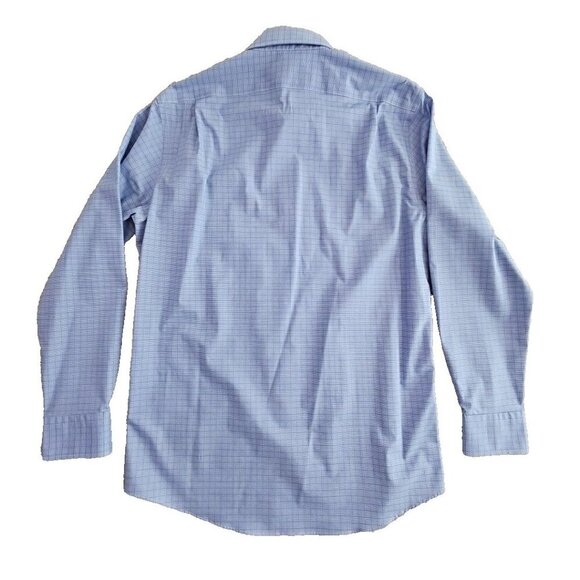 Lauren Ralph Lauren Button-Up Shirt 16 34/35 Blue Label Quiet Luxury Slim Fit - Picture 2 of 16